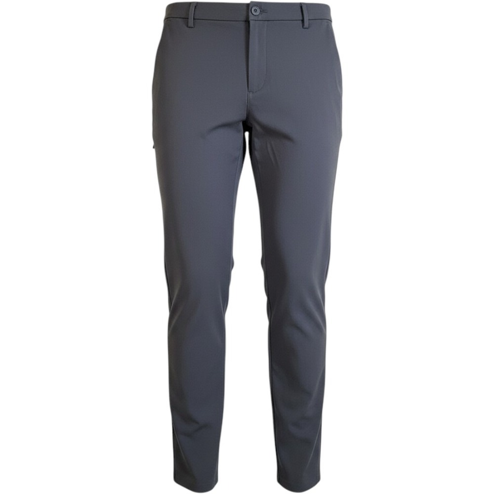 Calvin Klein Move 365 Slim Fit Stretch Commuter Pants Gray 34x34